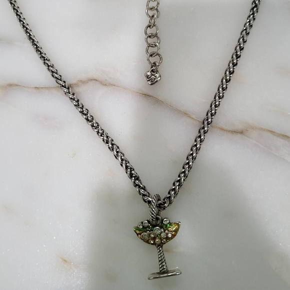 Brighton Wine Charm Necklace - Picture 4 of 8